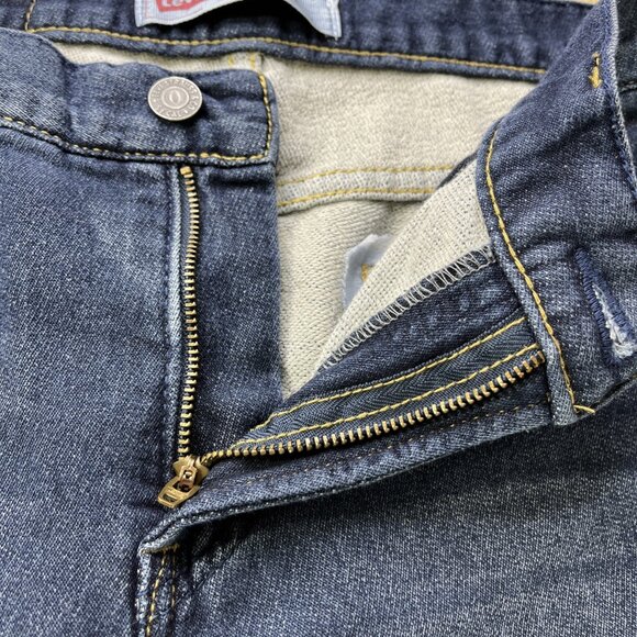 Size 29 X 29 Levi’s 511 Women’s Knit Jeans Straight Stretchy Comfy Blue CN - Picture 3 of 14